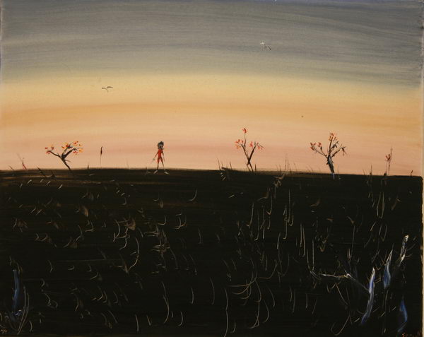 Alone in the Field (1994) | Oil on Canvas | 60 x 75 cm